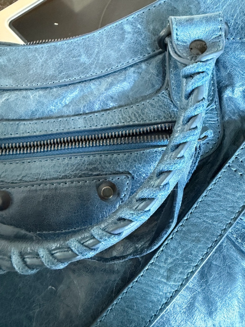 Balenciaga City First Navy blue - please read description! - Picture 3 of 6